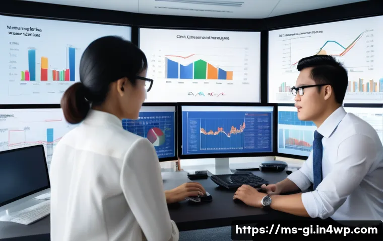 해외 투자로 수익원 다각화하기 - A detailed digital art scene of a diverse group of Southeast Asian investors in a modern office, ana...